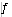拉丁文小写字母 F 带弯钩